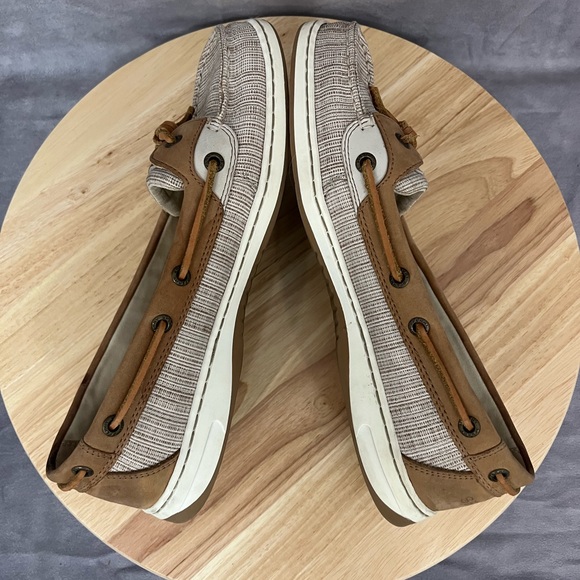 Sperry Top-Sider Women's Dunefish Crosshatch Boat Shoe Size 10 - Picture 6 of 8